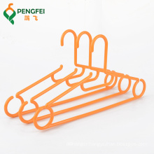 wholesale supermarket space saving cloth recycled cheap plastic clothes hanger